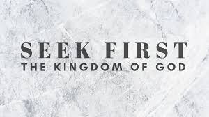 Seek Kingdom 1st